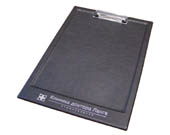папка-планшет с логотипом черная