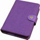 Еженедельник-бумажник фиолетовый (еженедельник А6 недатированный в обложке)